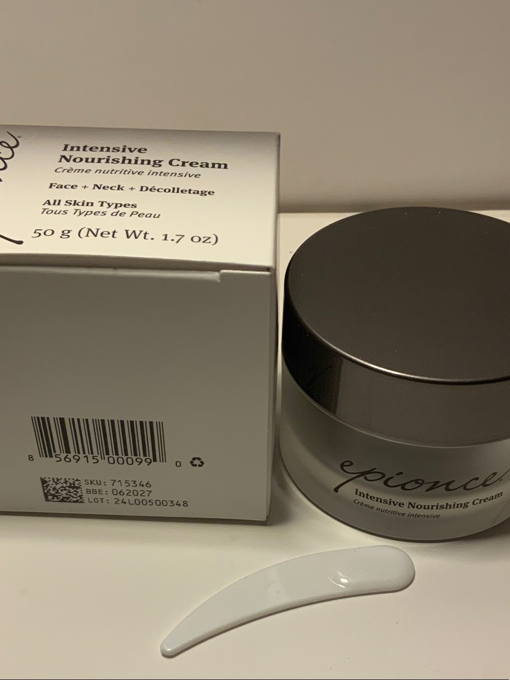 Epionce Intensive Nourishing Cream - Silver Jar - Picture 3 of 3
